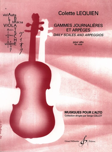 Gammes journalières et arpèges Visuell